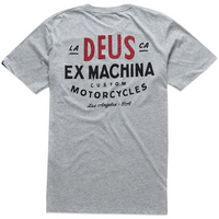 Deus Ex Machina Sentiments Tee - Grey Marle