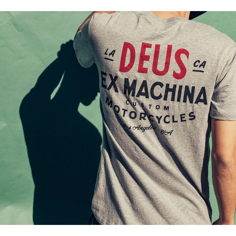 Deus Ex Machina Sentiments Tee - Grey Marle