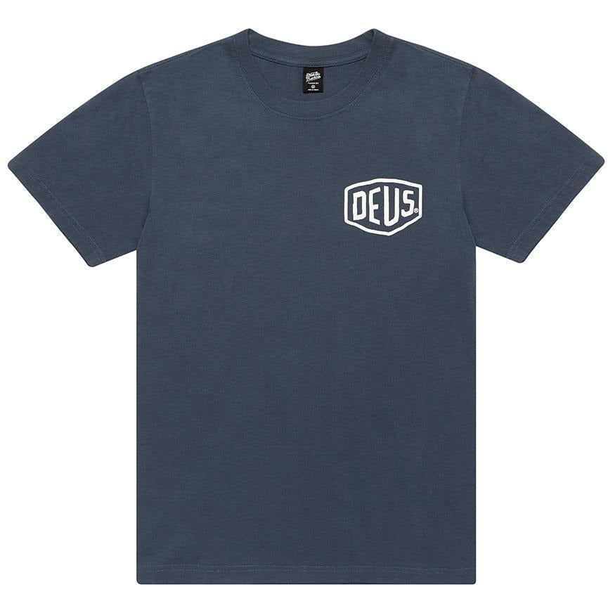 Deus Ex Machina Tokyo Address Tee - Navy