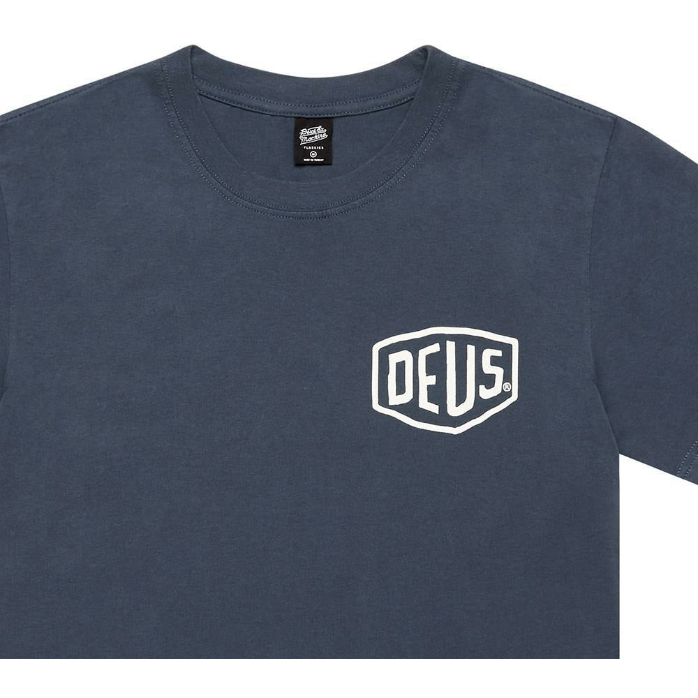 Deus Ex Machina Tokyo Address Tee - Navy