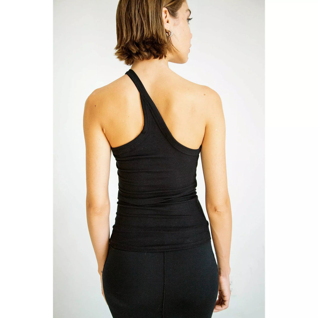 The Line By K Driss Tank Top - Black in