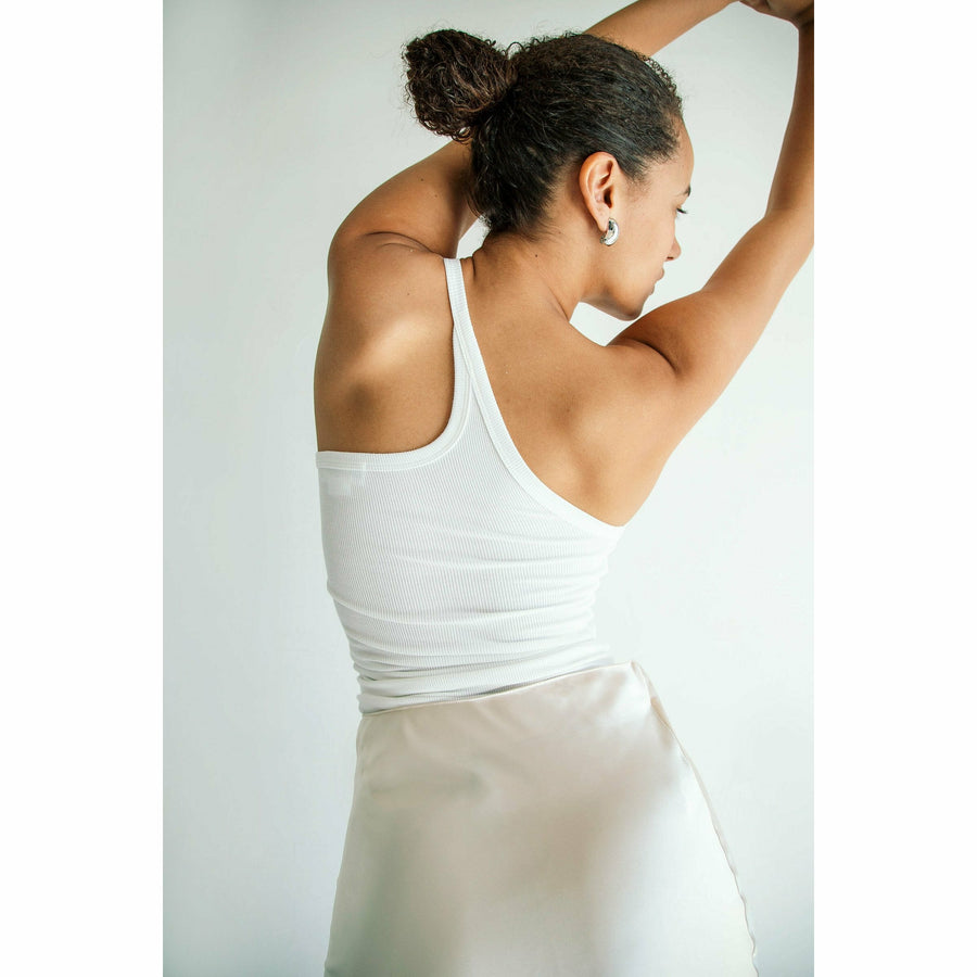 The Line By K Driss Tank Top - White