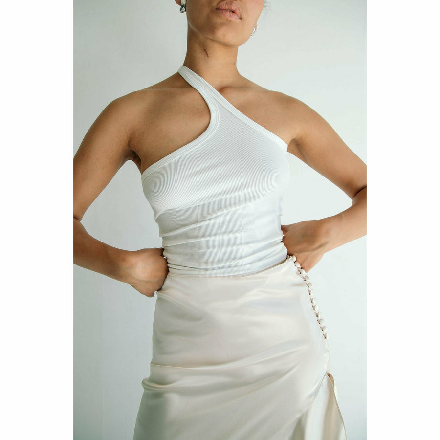 The Line By K Driss Tank Top - White