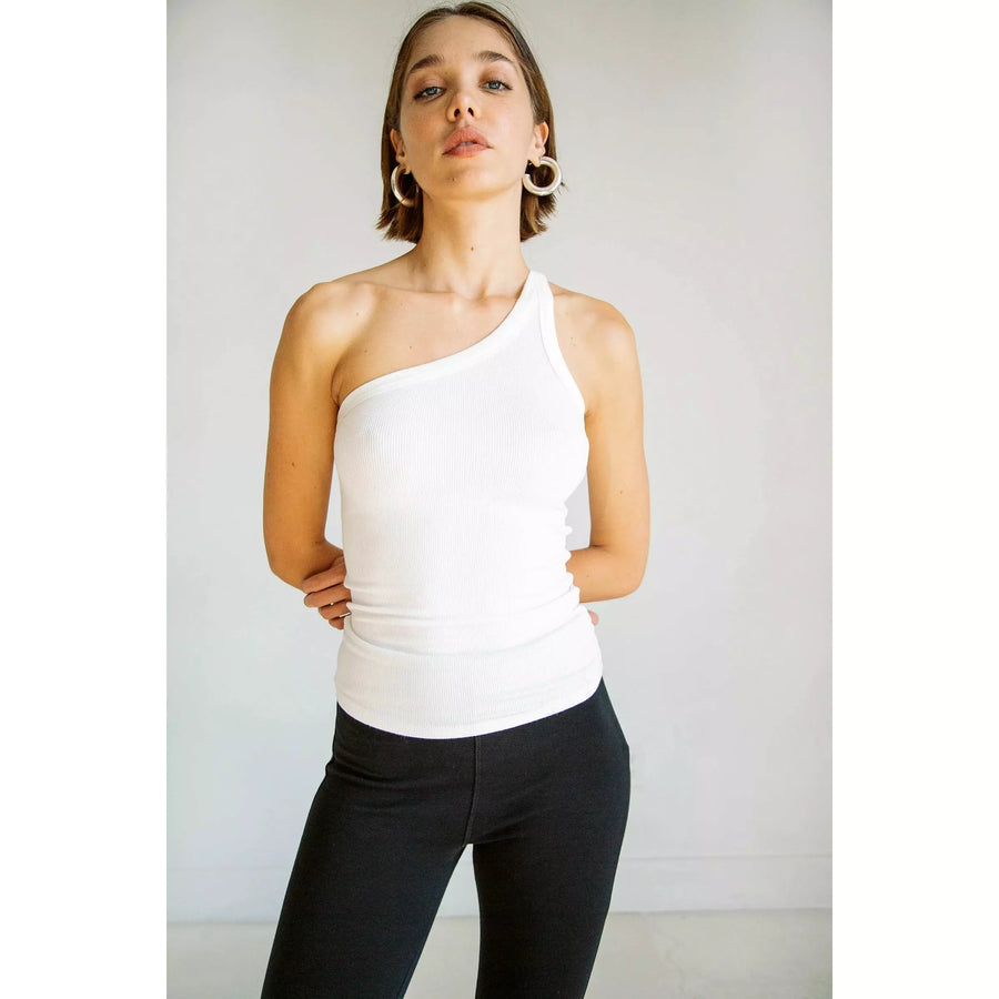 The Line By K Driss Tank Top - White