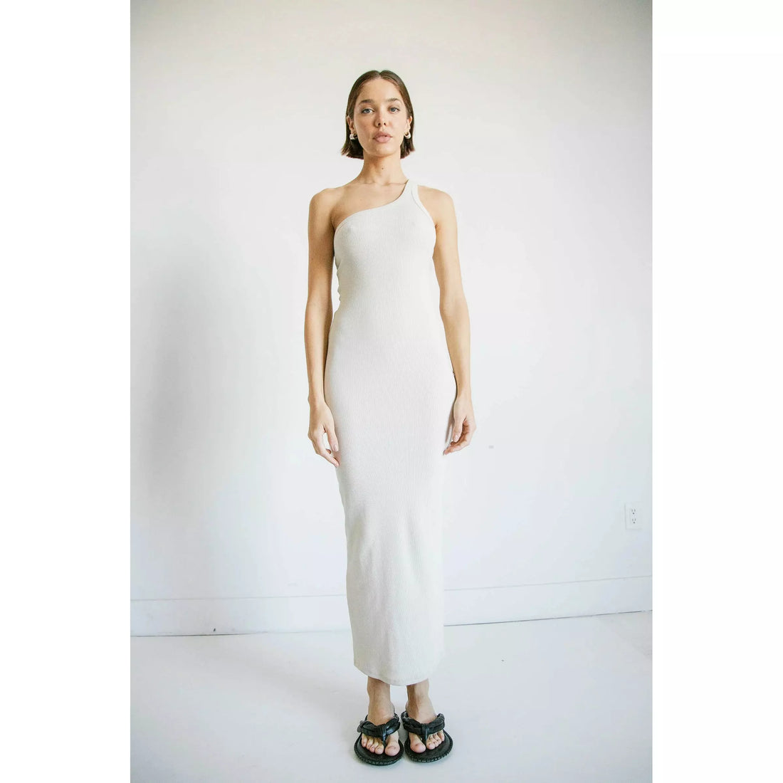 The Line By K Gael Dress - Oat The Line By K Gael Dress - Oat