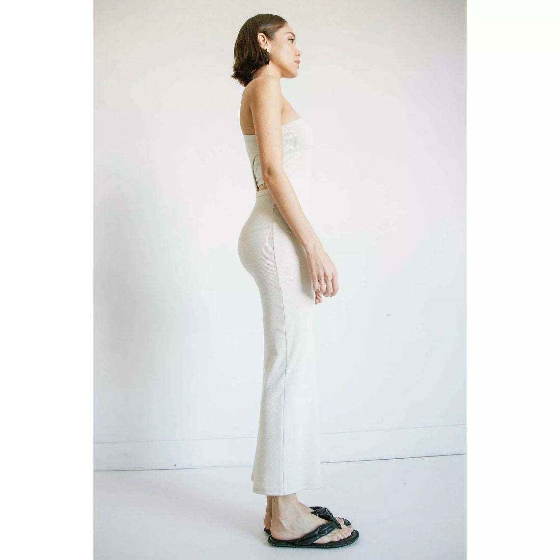 The Line By K Gael Dress - Oat The Line By K Gael Dress - Oat