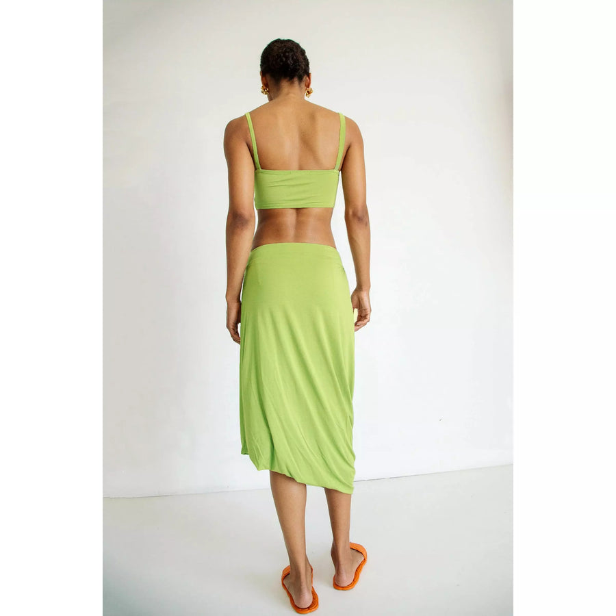 The Line By K Sander Skirt - Apple Green