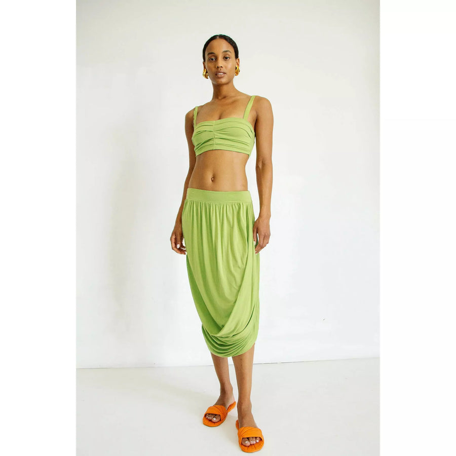 The Line By K Sander Skirt - Apple Green