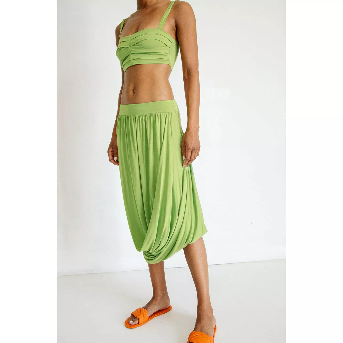 The Line By K Sander Skirt - Apple Green