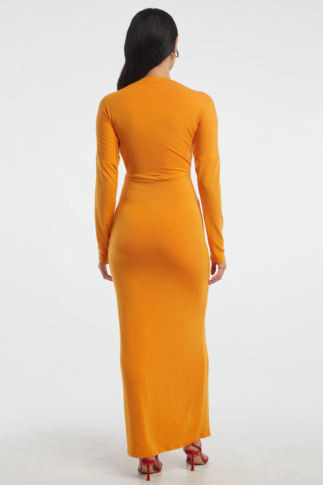 The Line By K Pascal Dress - Tangerine