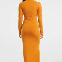 The Line By K Pascal Dress - Tangerine