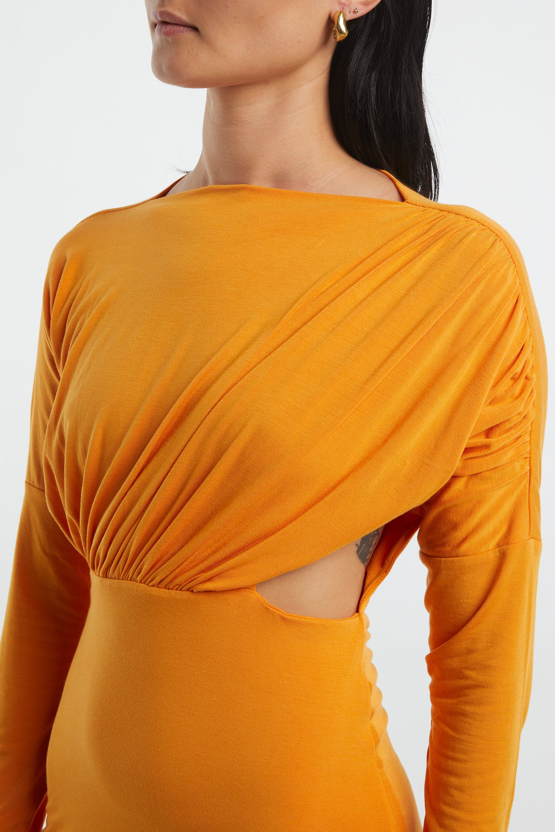 The Line By K Pascal Dress - Tangerine