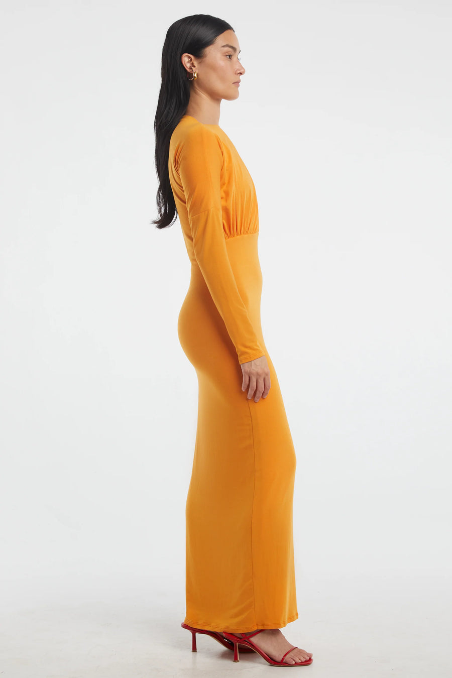 The Line By K Pascal Dress - Tangerine