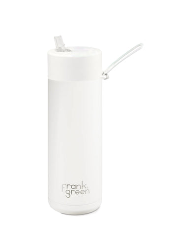 Frank Green Ceramic Reusable Bottle 20oz/595ml - Cloud