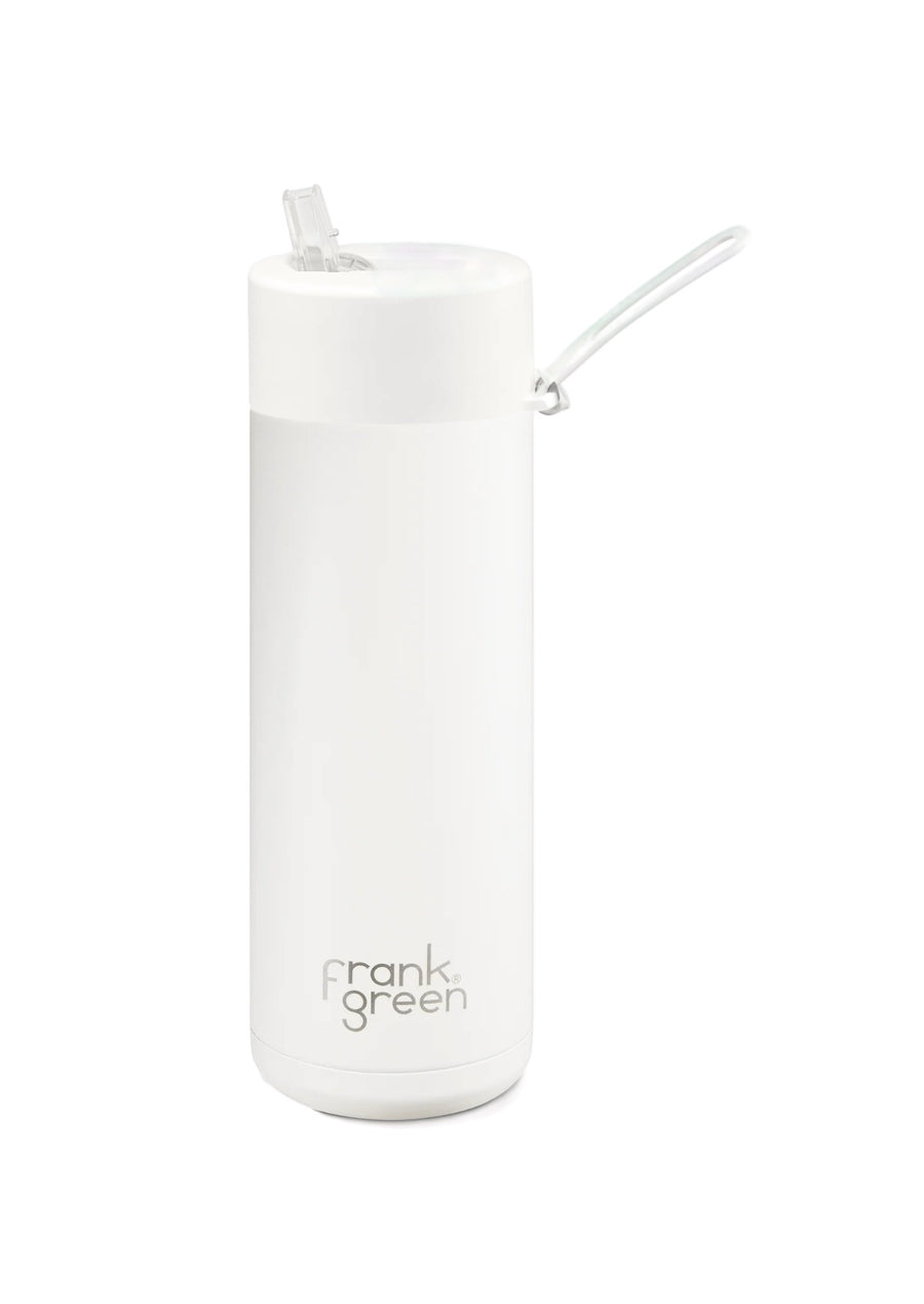 Frank Green Ceramic Reusable Bottle 20oz/595ml - Cloud