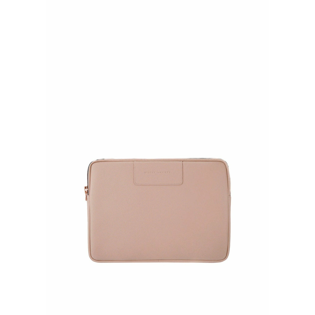 Status Anxiety Before I Leave Laptop Case (13") - Dusty Pink