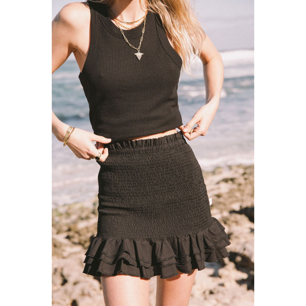 Araminta James Ibiza Skirt - Noir