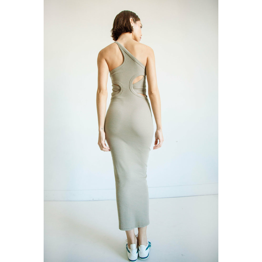 The Line By K Gael Dress - Artichoke