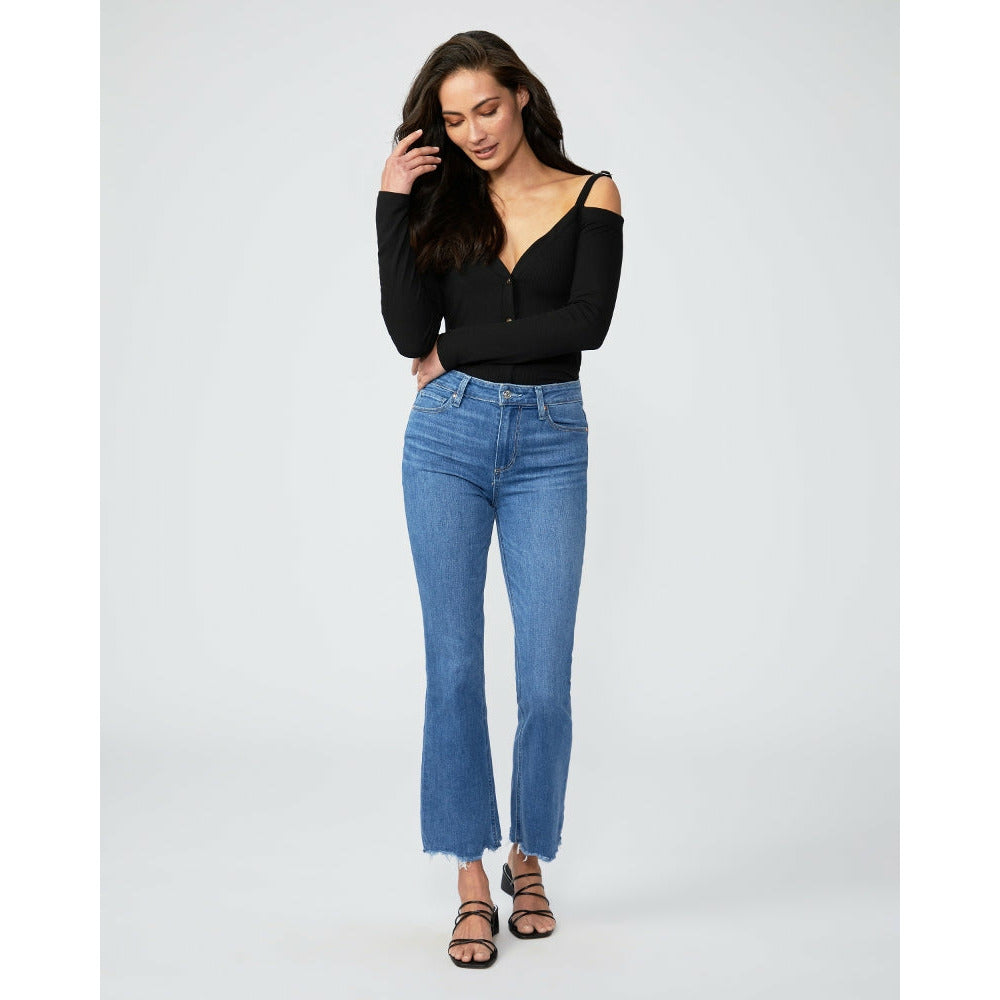 Paige Claudine High Rise Ankle Jean - Seine