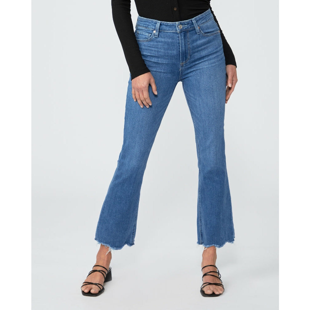 Paige Claudine High Rise Ankle Jean - Seine