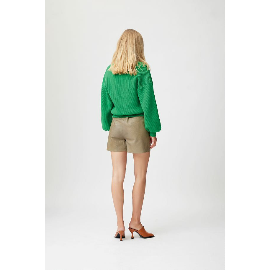 Gestuz EmblaGZ Knitted Cardigan - Green Bee