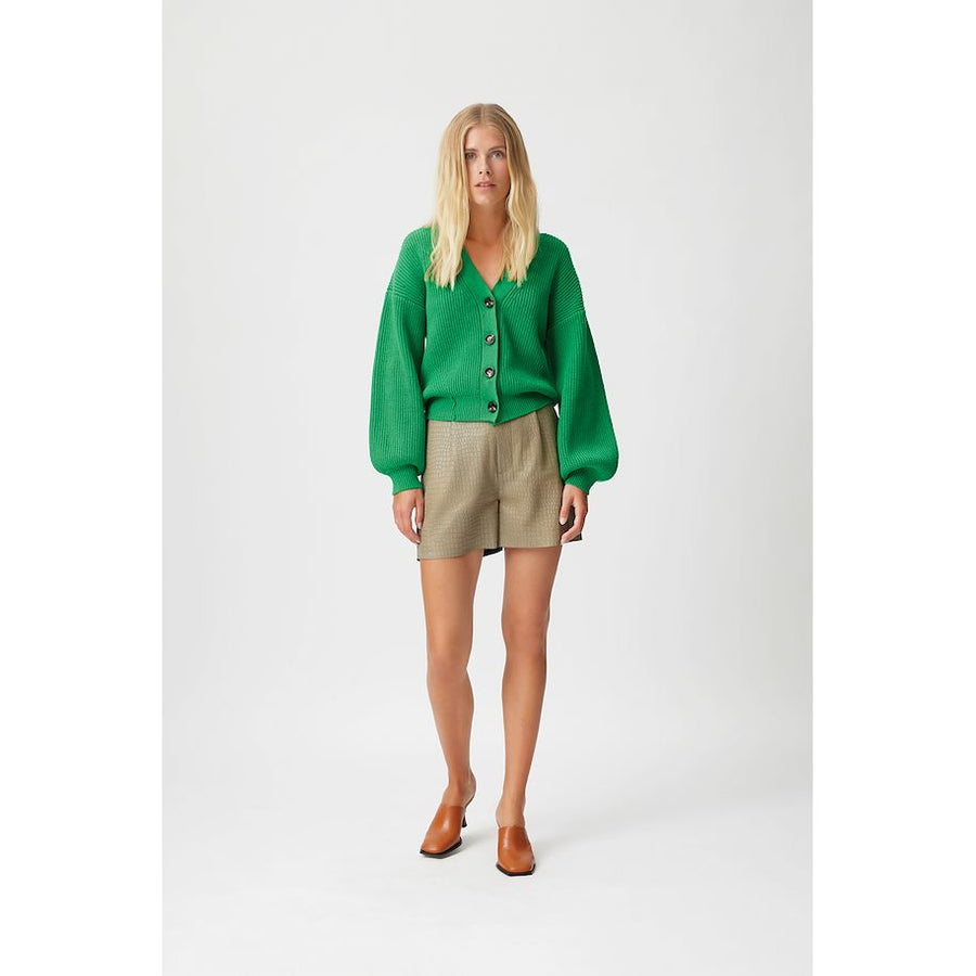 Gestuz EmblaGZ Knitted Cardigan - Green Bee