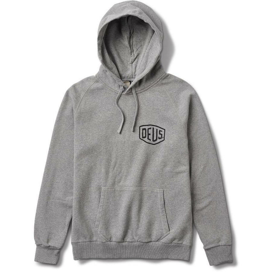 Deus Milano Address Hoodie - Grey Marle