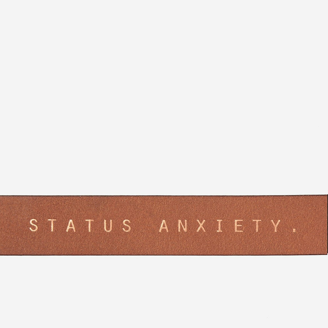 Status Anxiety Natural Corruption Belt - Tan