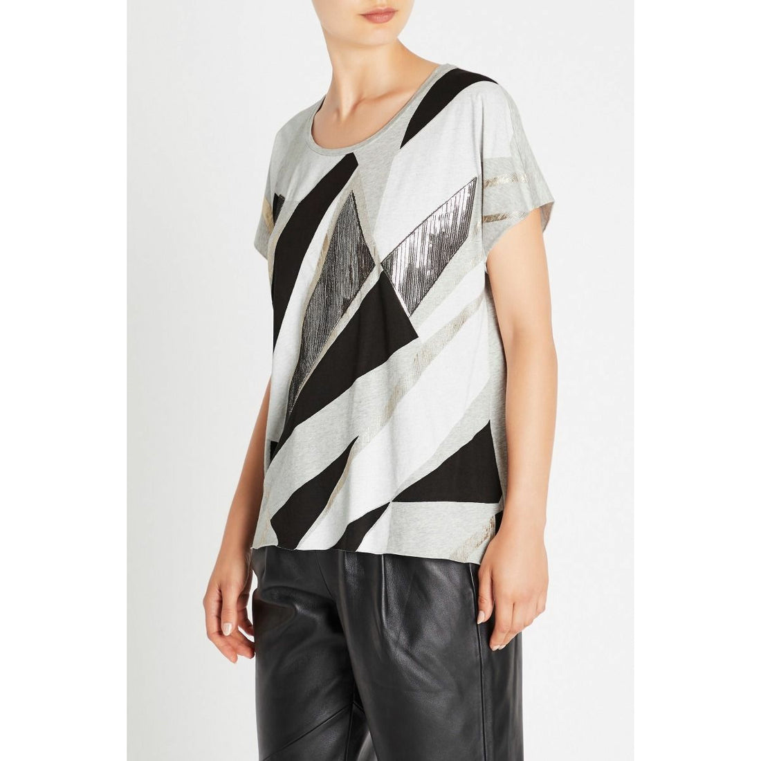 Sass and Bide The Goods Tee - Grey Marle