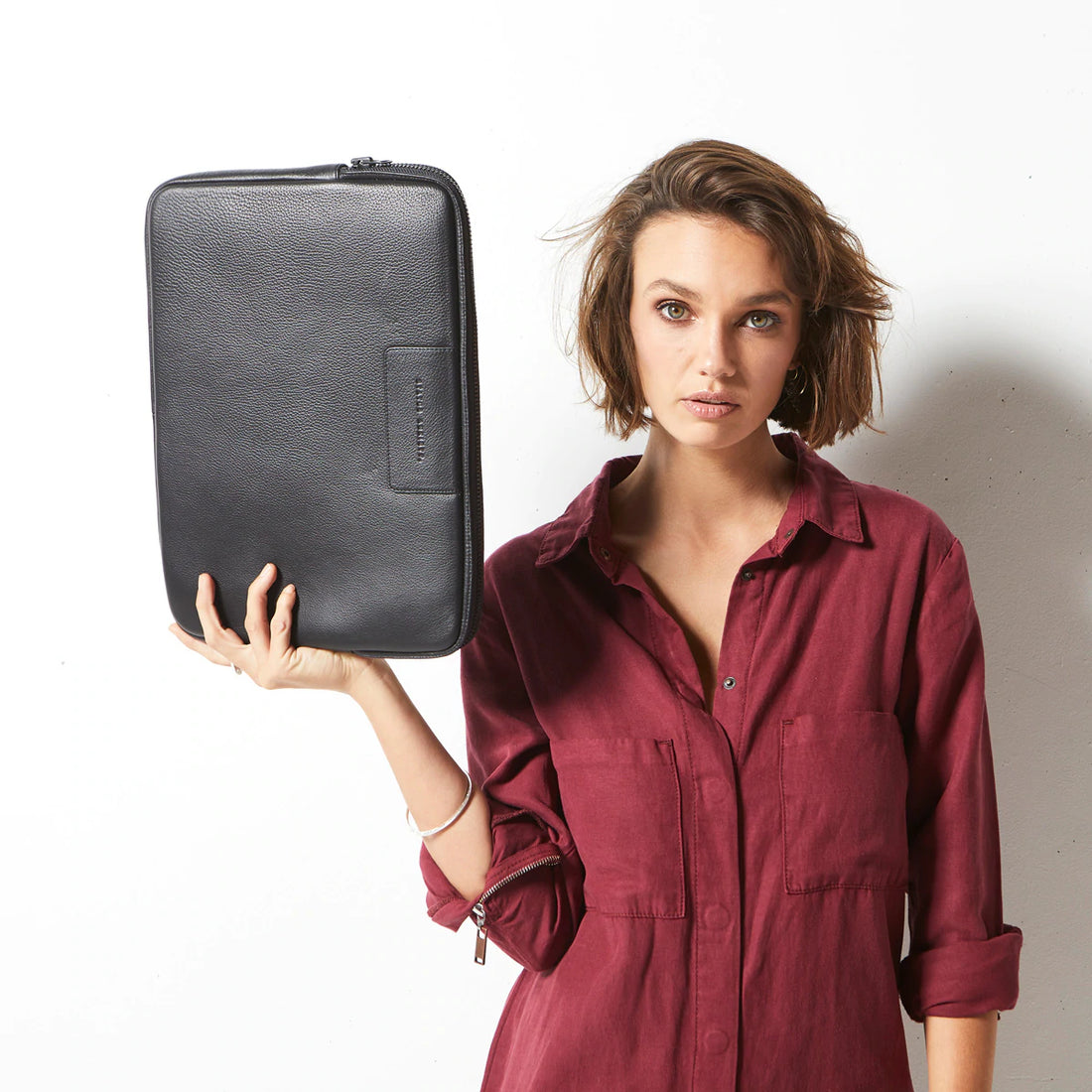 Status Anxiety Before I Leave Laptop Case (15/16") - Black