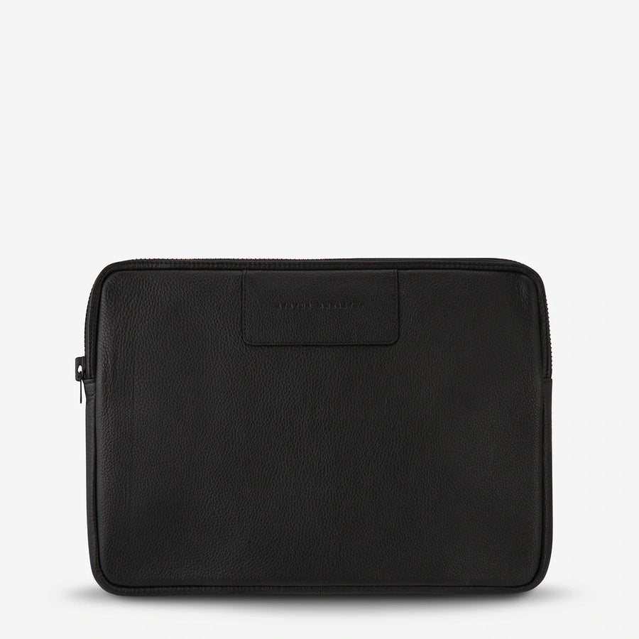 Status Anxiety Before I Leave Laptop Case (15/16") - Black
