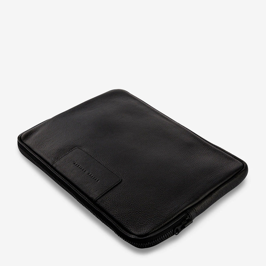 Status Anxiety Before I Leave Laptop Case (15/16") - Black