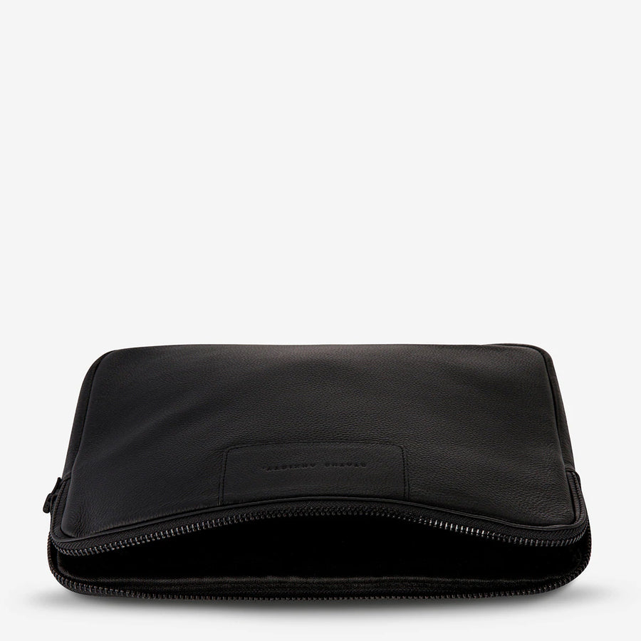 Status Anxiety Before I Leave Laptop Case (15/16") - Black
