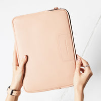 Status Anxiety Before I Leave Laptop Case (13") - Dusty Pink