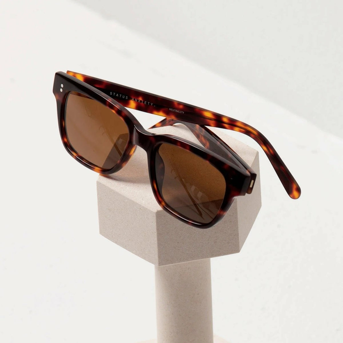 Status Anxiety Neutrality Sunglasses - Brown Tort