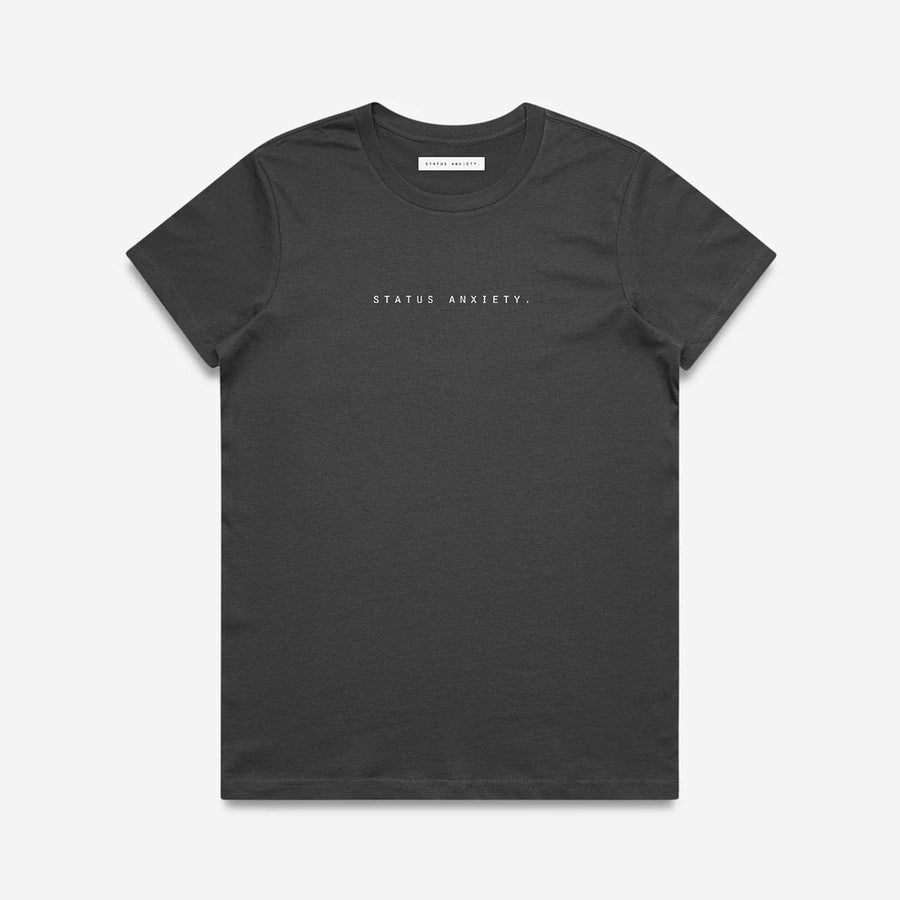 Status Anxiety think It Over Women's Tee - Coal