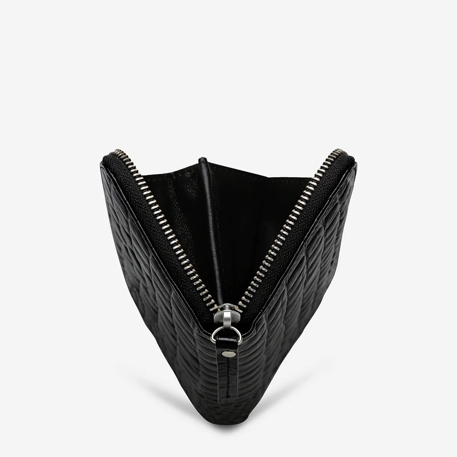 Status Anxiety Yet To Come - Black Croc Emboss